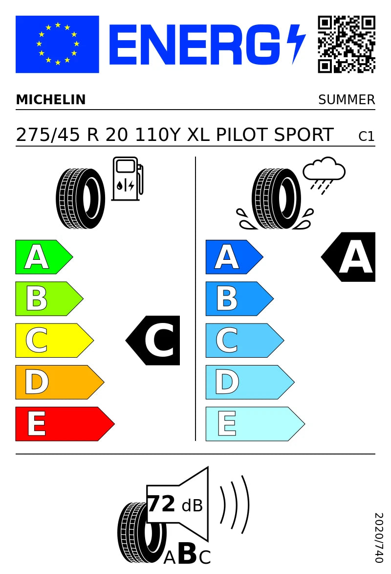 PNEUMATICI NUOVI MICHELIN 275/45 R20 XL 110Y TL PILOT SPORT 4 SUV ESTIVI